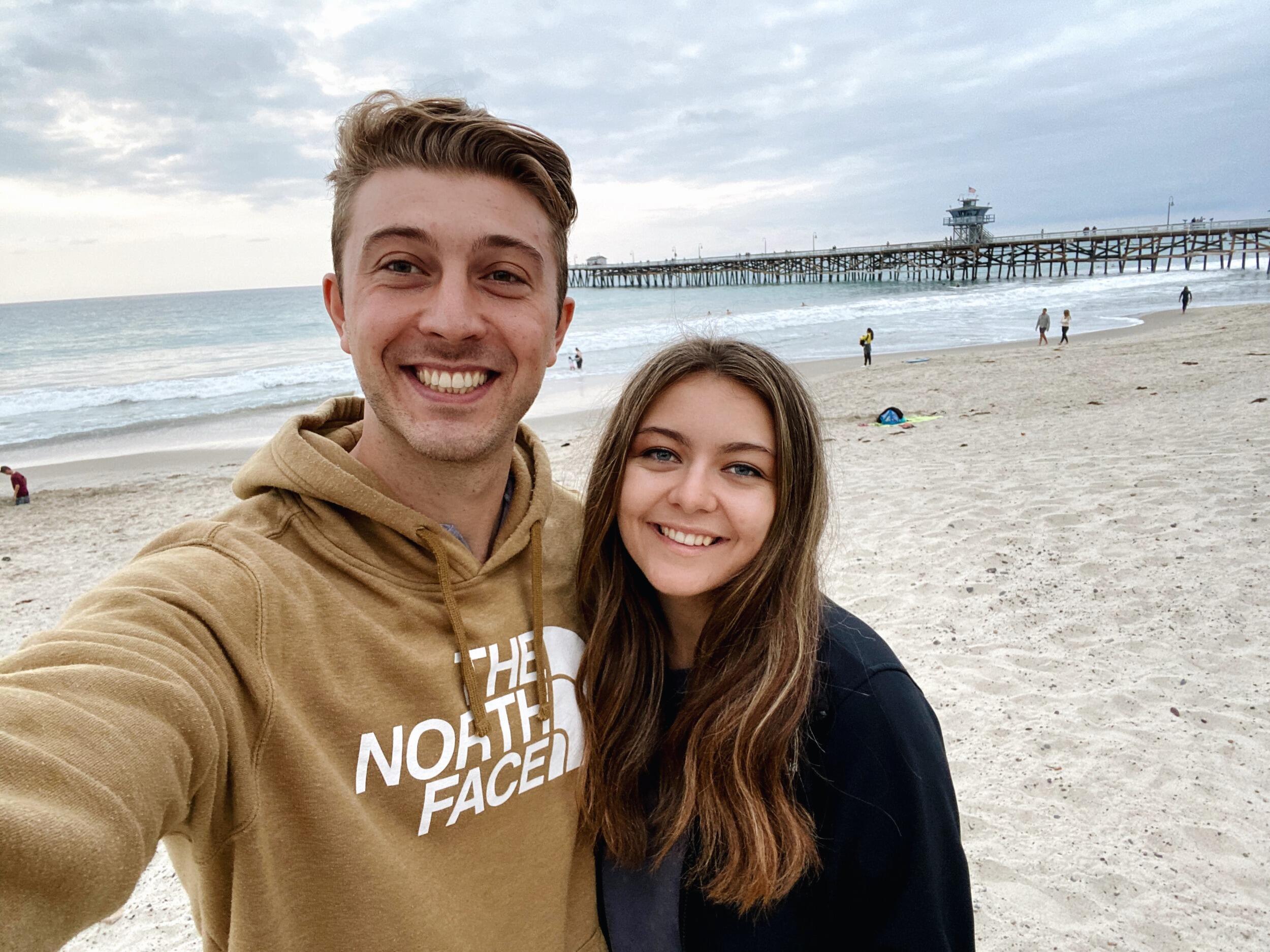 Jason and Dienna's first date in San Clemente, CA... best first date ever!