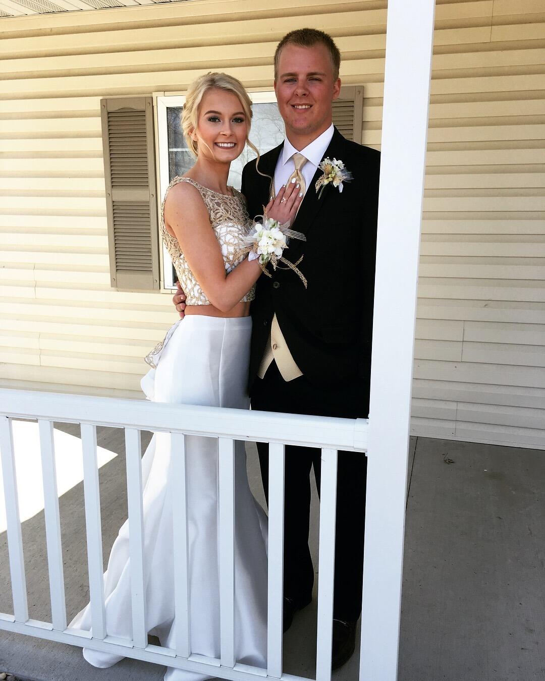 Prom 2018. We also celebrate our 1 year anniversary!