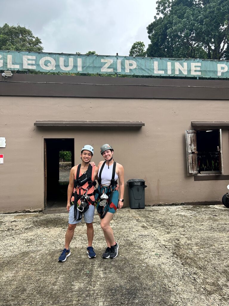 Zip Lining in El Yunque National Forest in Puerto Rico