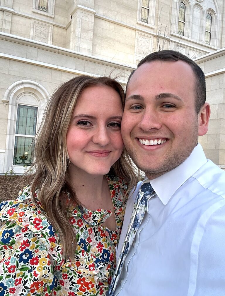 Joseph and Myah go to the Taylorsville Temple Open House, the first temple they visited together and the temple they will be sealed in.