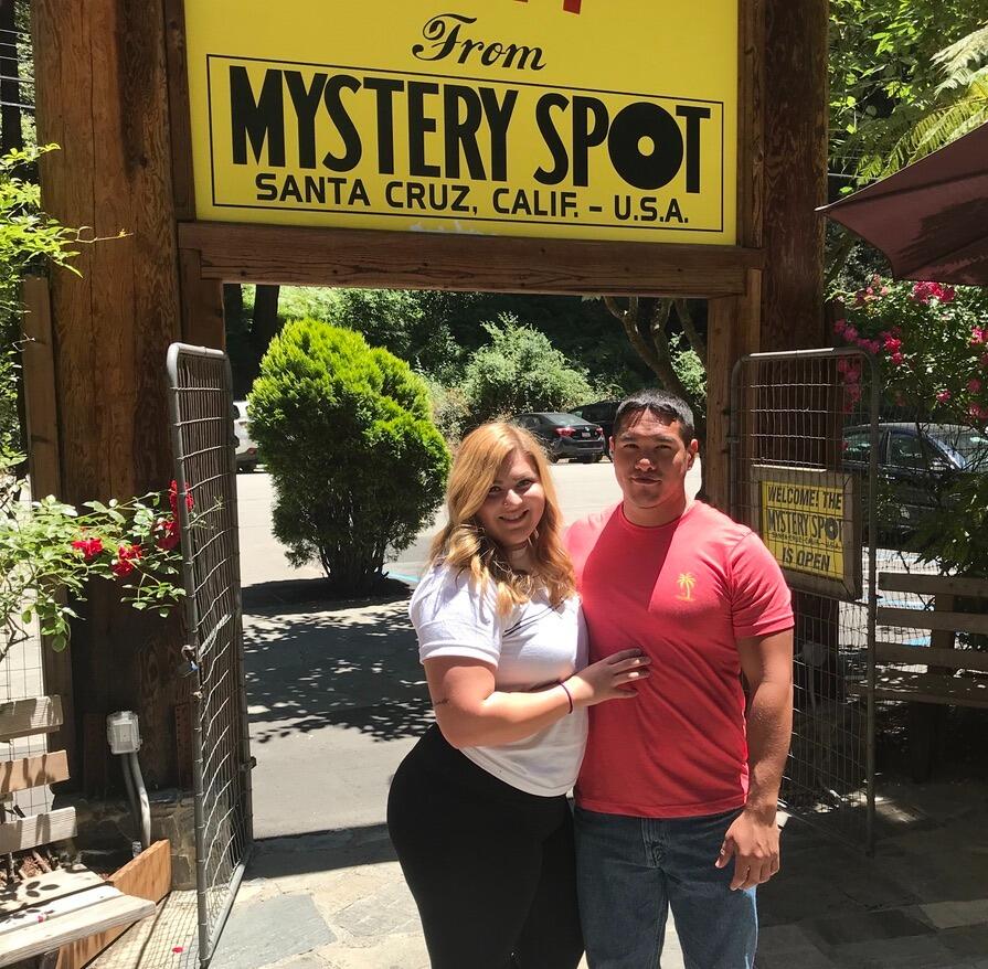 Our first trip out of town together!