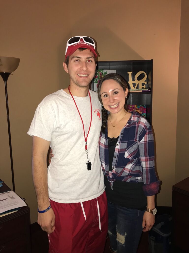 We met at work in the mental health field in Branchburg, NJ.  Justin had an eye for Melissa and between a social media message and Melissa winning Justin's non-profit's giveaway where she guessed the closest time he completed his first half-marathon, our love story began!