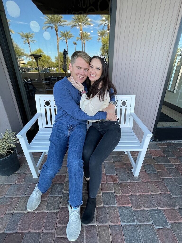 Connor flew out to Arizona to surprise Isabel for her 21st birthday.