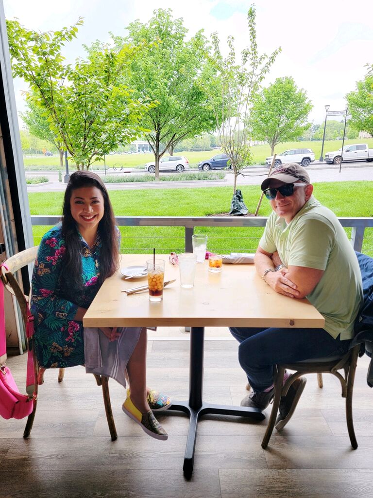 Always curving out a time for a quality time with each other no matter where they go!