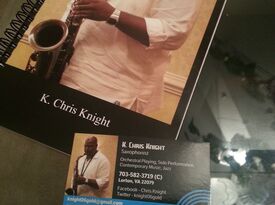 K. Chris Knight - Saxophonist - Gainesville, VA - Hero Gallery 1