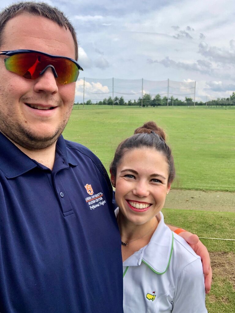 First golf adventure together