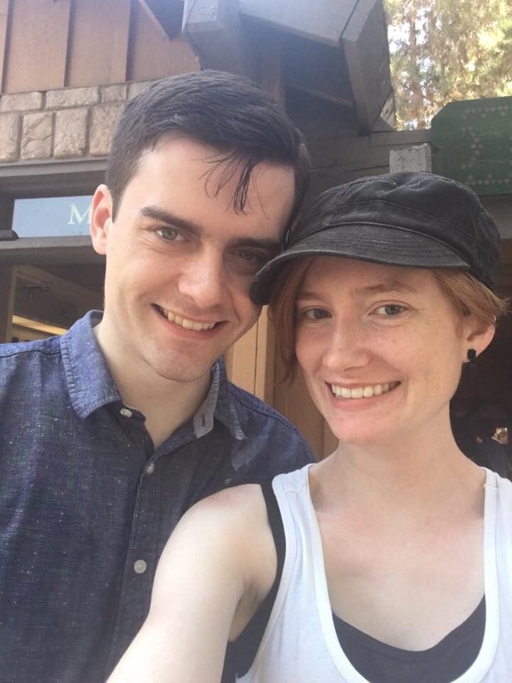 We spent our first two summers together as a long distance couple. We still found ways to see each other though.