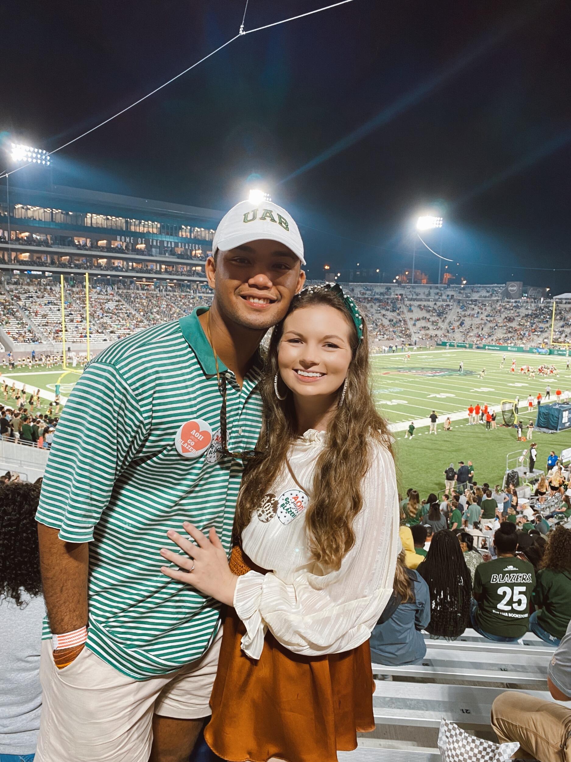 First UAB Game, go blazers!