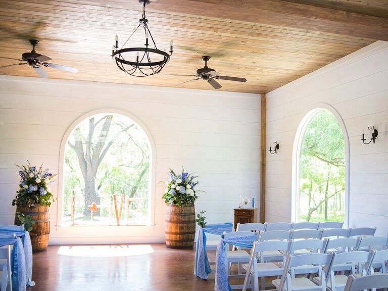 Wedding venue in Temple, Texas.