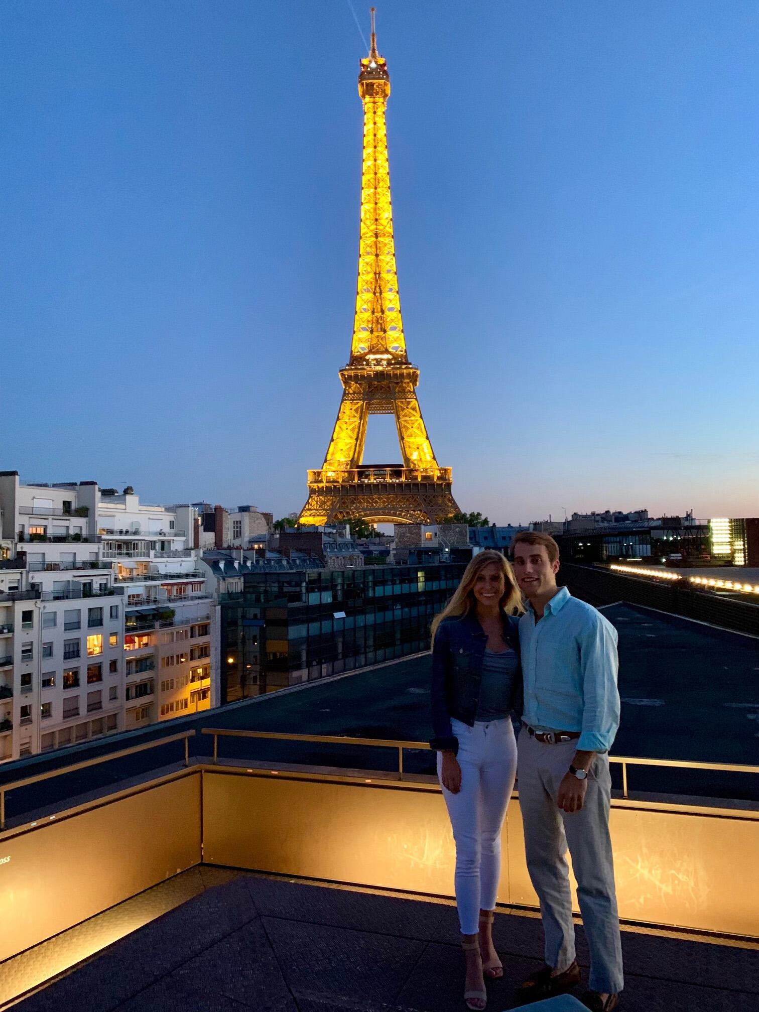 Our first trip to Europe together
