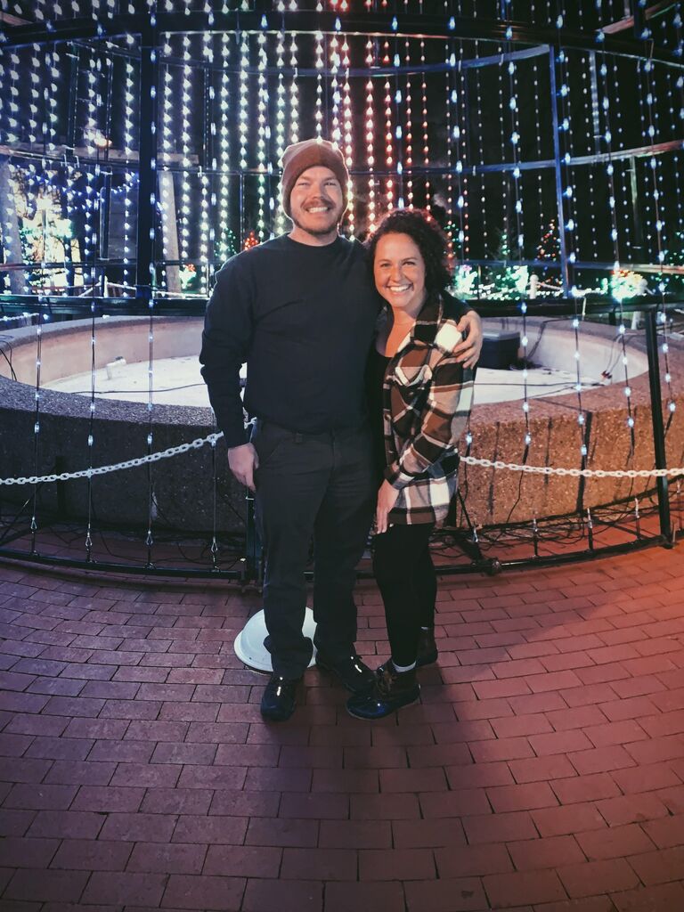 Christmas lights at Oglebay