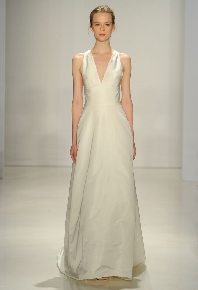 Amsale Wedding Dresses Are Big on Texture for Fall 2015