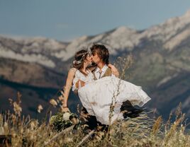 Montana bohemian mountain wedding