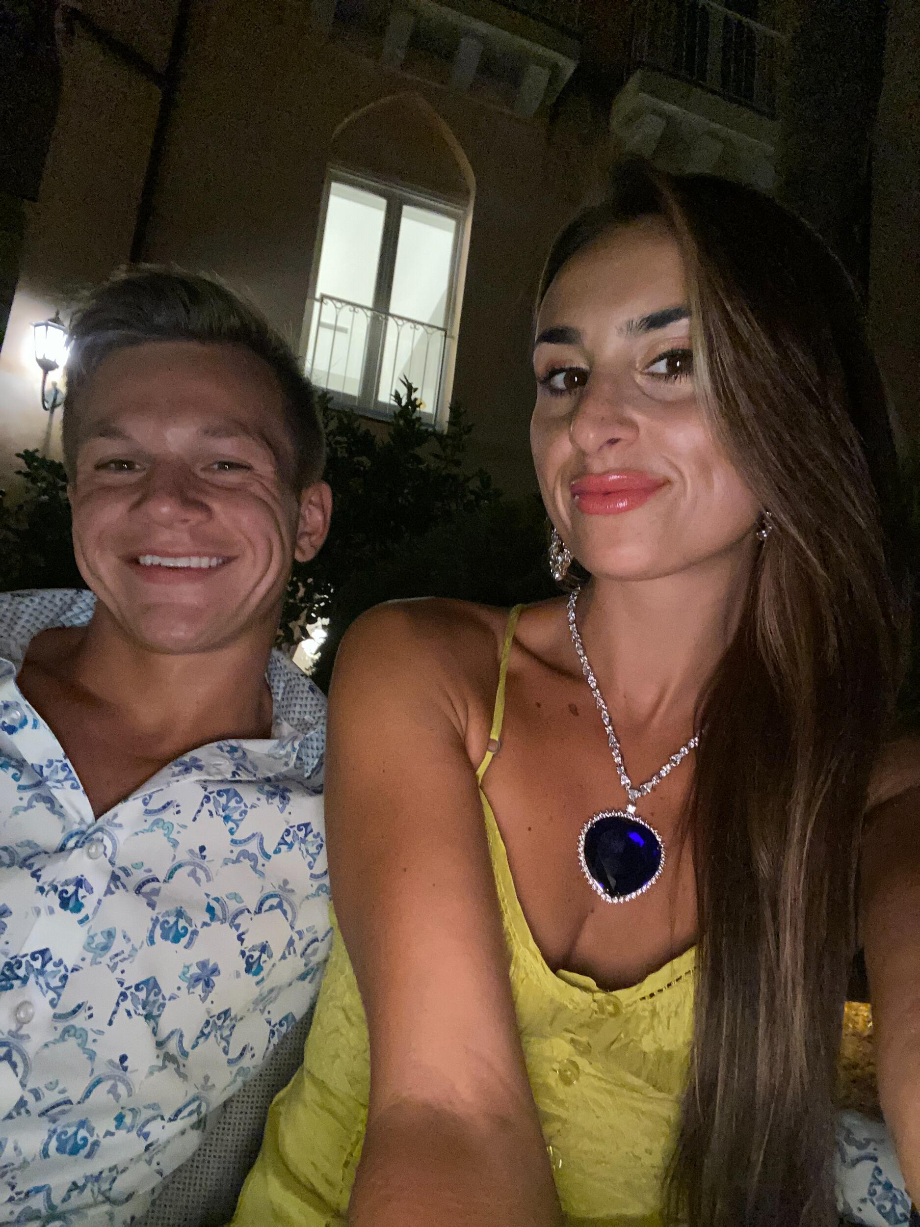 The Heart of the Ocean's debut, Ravello, Italy