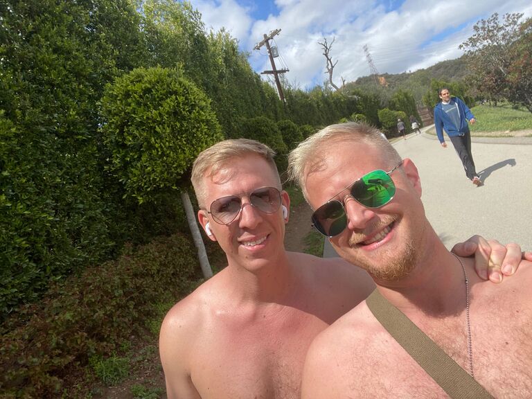 Hiking in Runyon Canyon
