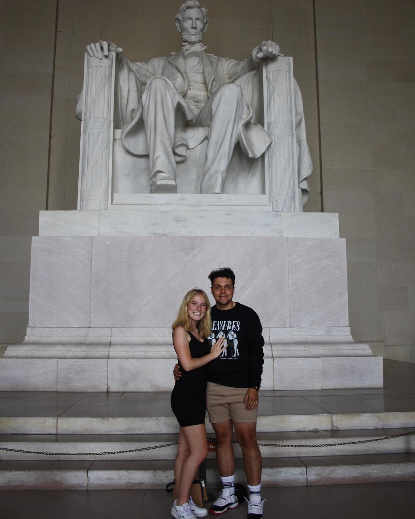 Our first road trip, to Washington D.C.! Lilly had just graduated from the University of Minnesota with her bachelors degree.