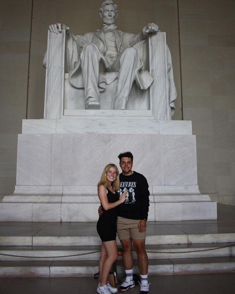 Our first road trip, to Washington D.C.! Lilly had just graduated from the University of Minnesota with her bachelors degree.