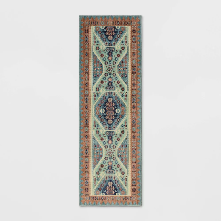 Bohemian rug from Target