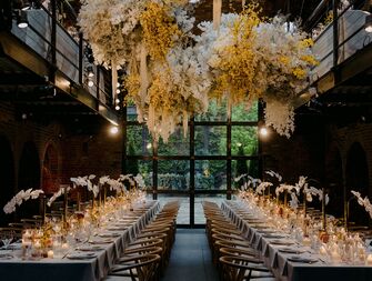 Candlelit reception