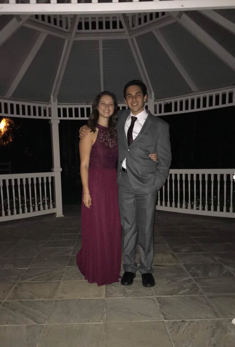 Our first "date" was our Winter Formal in 2018 at the Moorpark Country Club. After that day, the rest was history!!