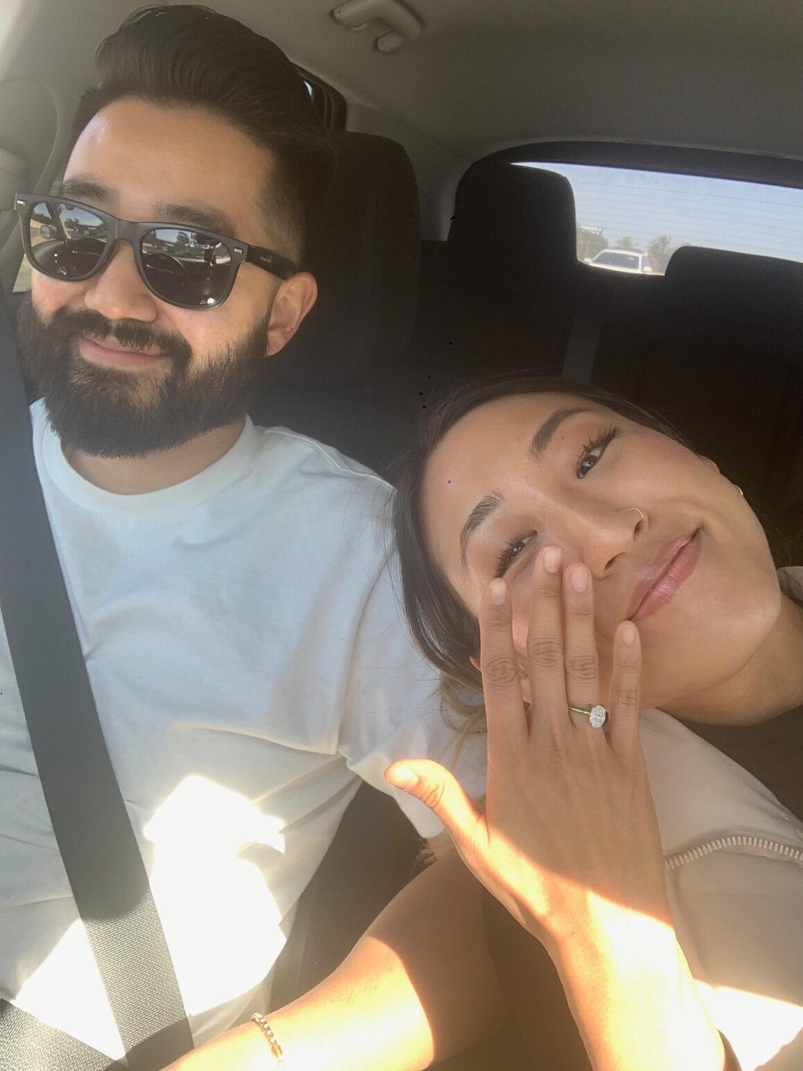 WE GOT ENGAGED!