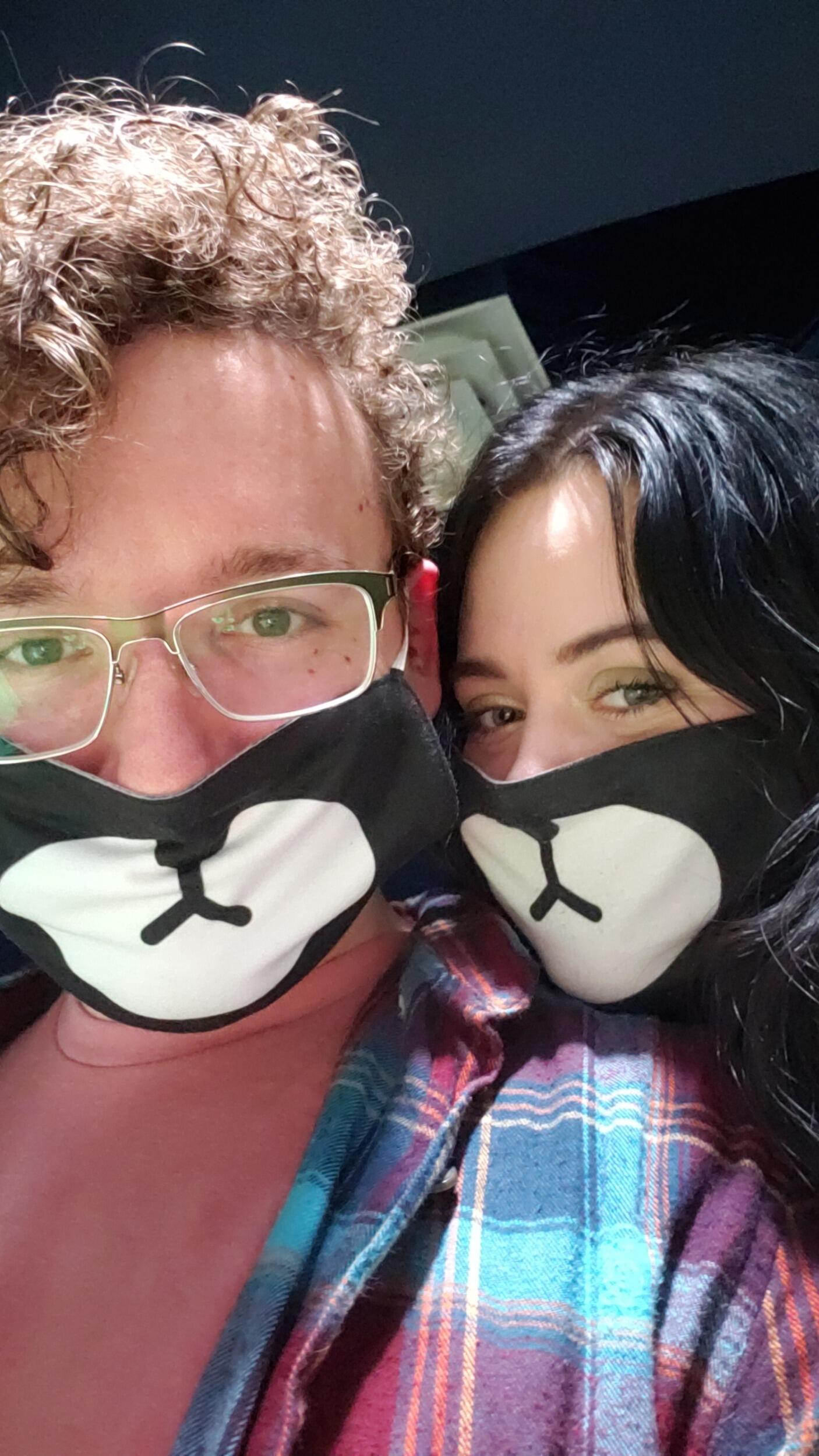 Just obsessed with how cute we looked on his B-day. Will always be my Big Bear 
-Maria