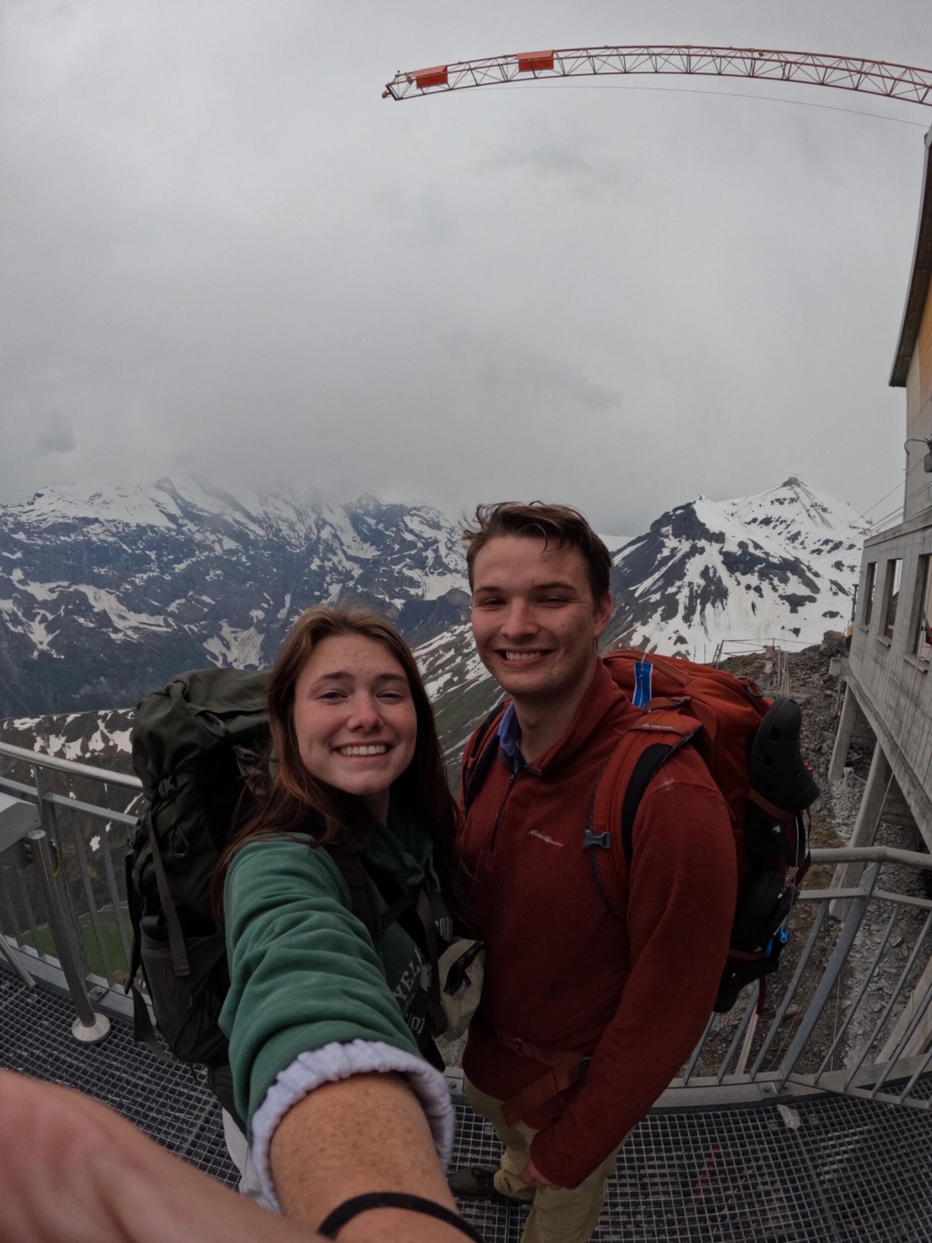Backpacked through Europe before graduating college!
