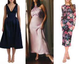 Three wedding guest dresses for bigger busts