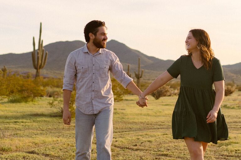 Our story starts when we were 3 years old! While we may not have many pictures of us together as kids, we got to know each other through our families and grew up in the same community and friend groups.