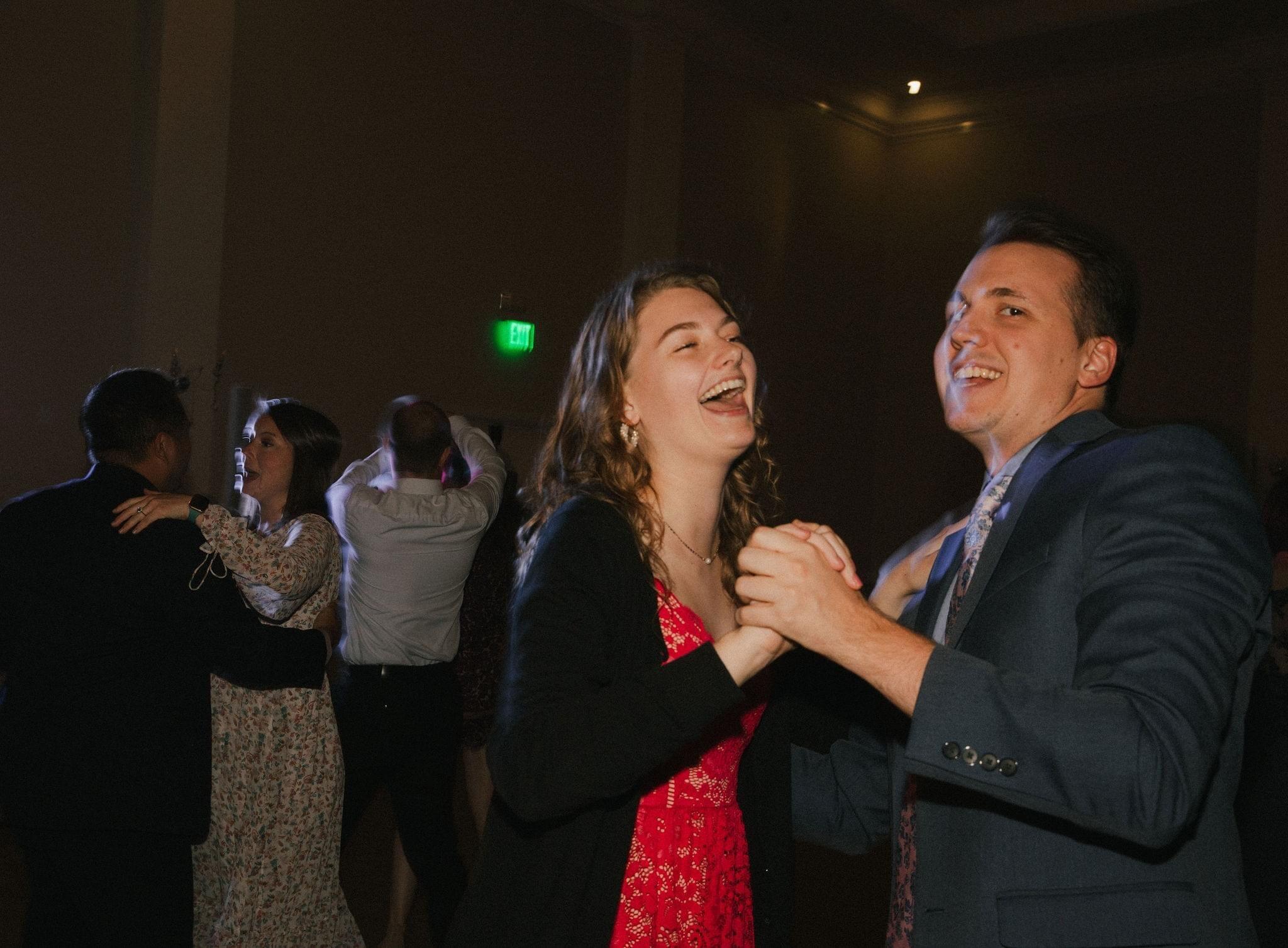 Just Friends Dancing at Becca and Brendon's Wedding! 