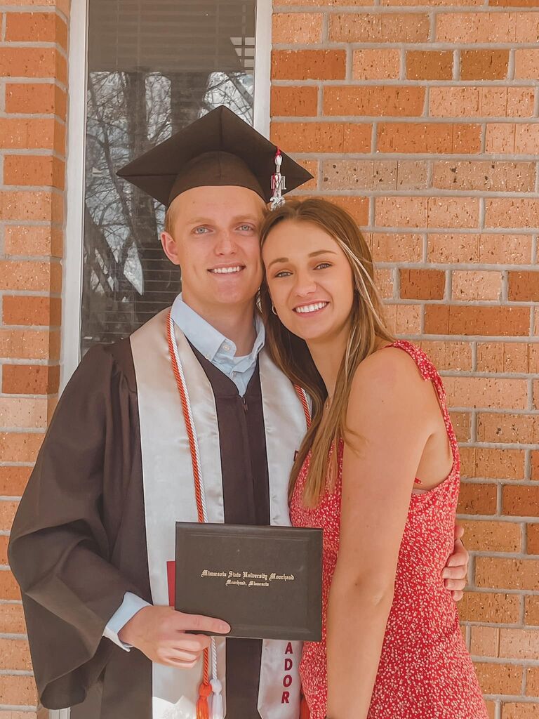 Tyler graduated from MSUM, and I finished my first year of grad school. 