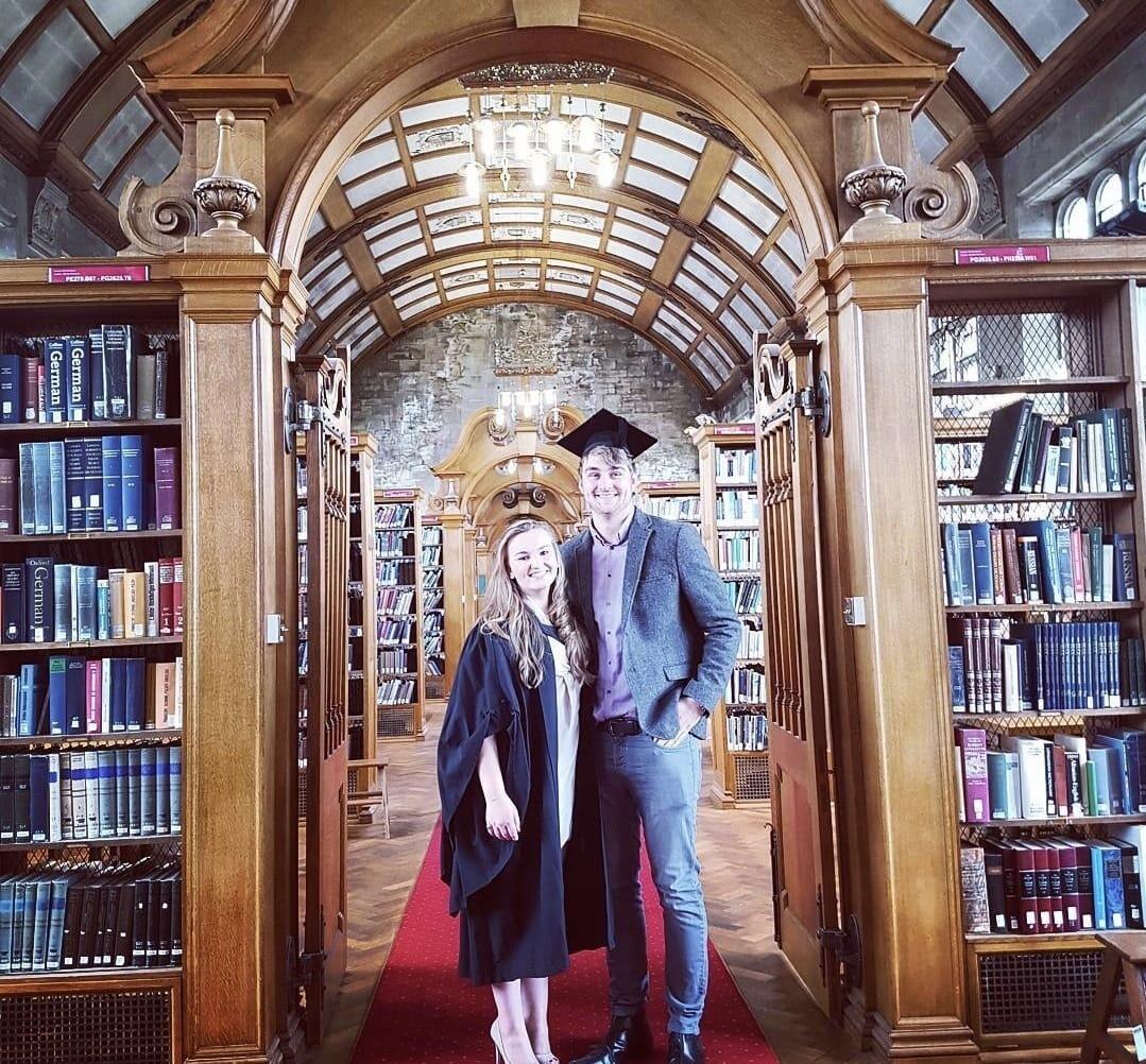 Lucy's Bangor graduation... little did we know this was the first of a few to come!
