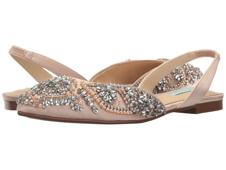 sparkly sling back shoes