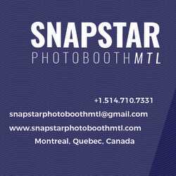SnapStarPhotoBoothMTL, profile image