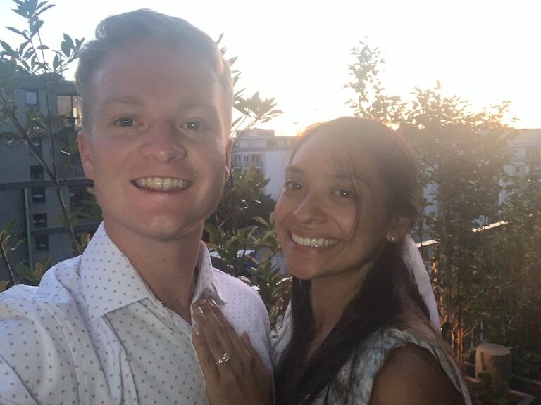 Celebrated their 2nd Anniversary while Nick was in Bulgaria and Alexandra was in Fort Novosel, AL