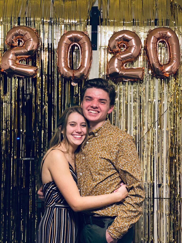The night they made it official! Stephanie and Noah rung in 2020 surrounded by friends and decided to become boyfriend and girlfriend just after the New Year 