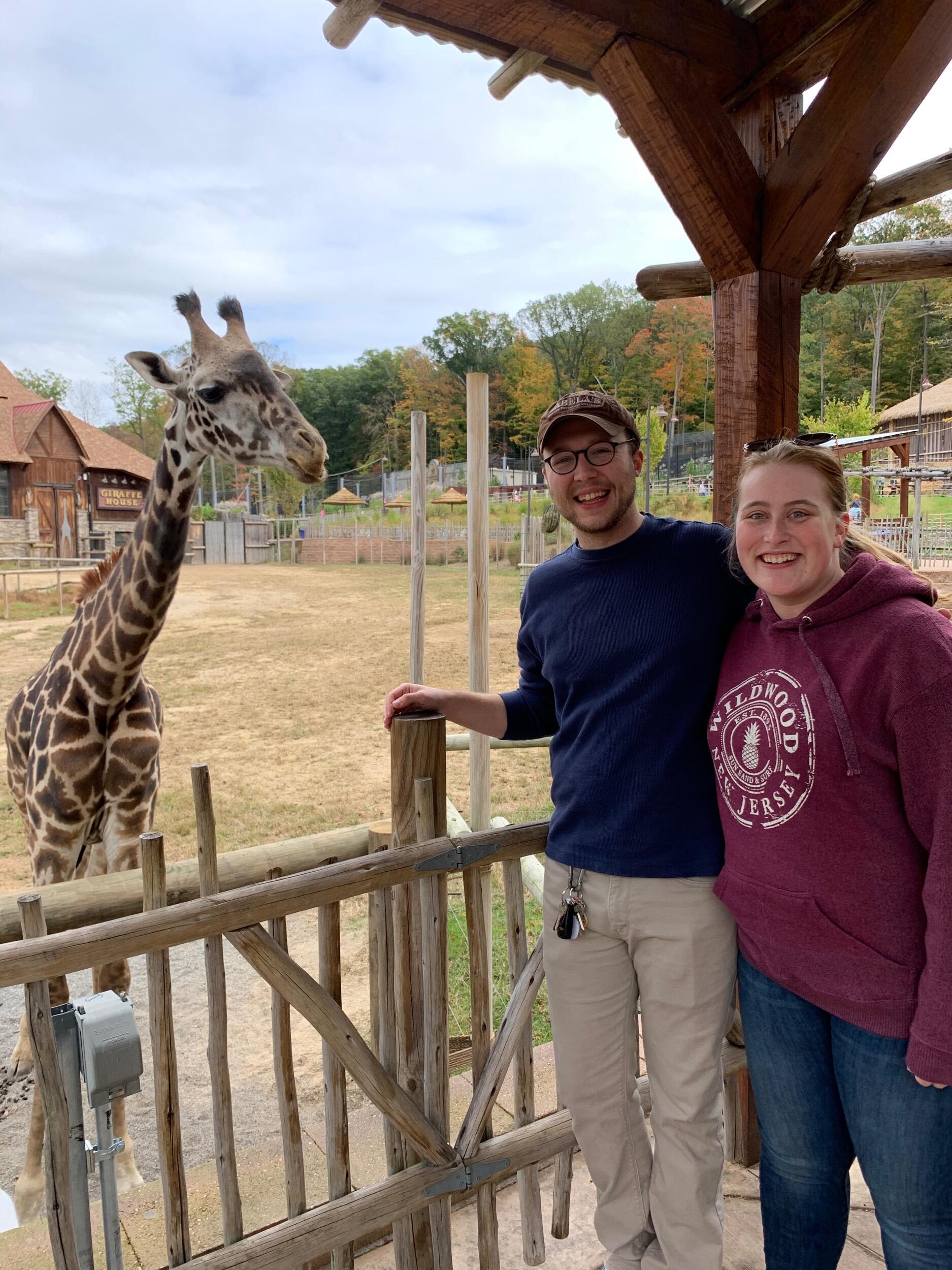 Second Anniversary: Their second anniversary brought Haley and Jonathan to the Turtleback Zoo.