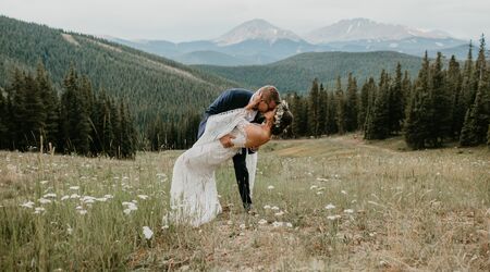 Rustic Mountain Wedding in Keystone Colorado