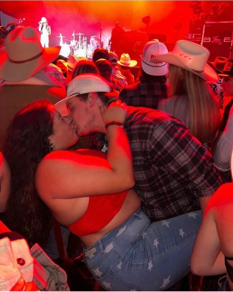 Our first concert together at the Georgia Rodeo!!