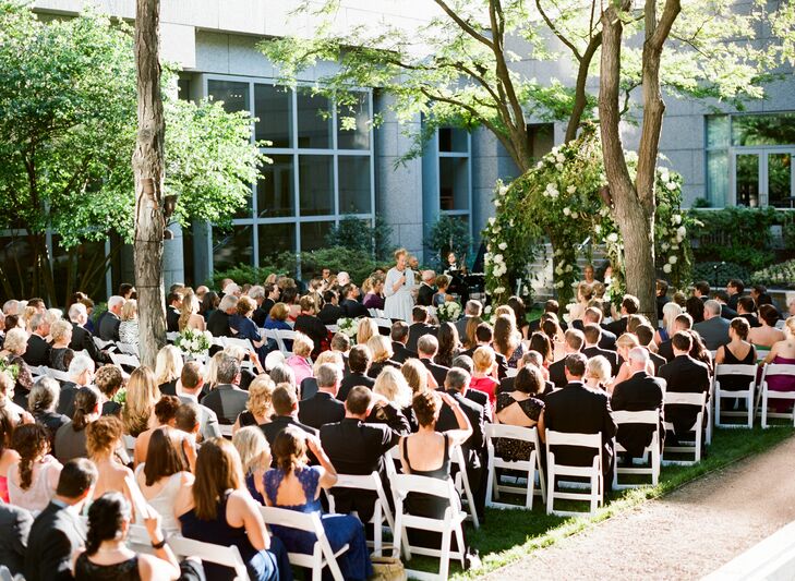 Four Seasons Hotel Philadelphia Courtyard Ceremony