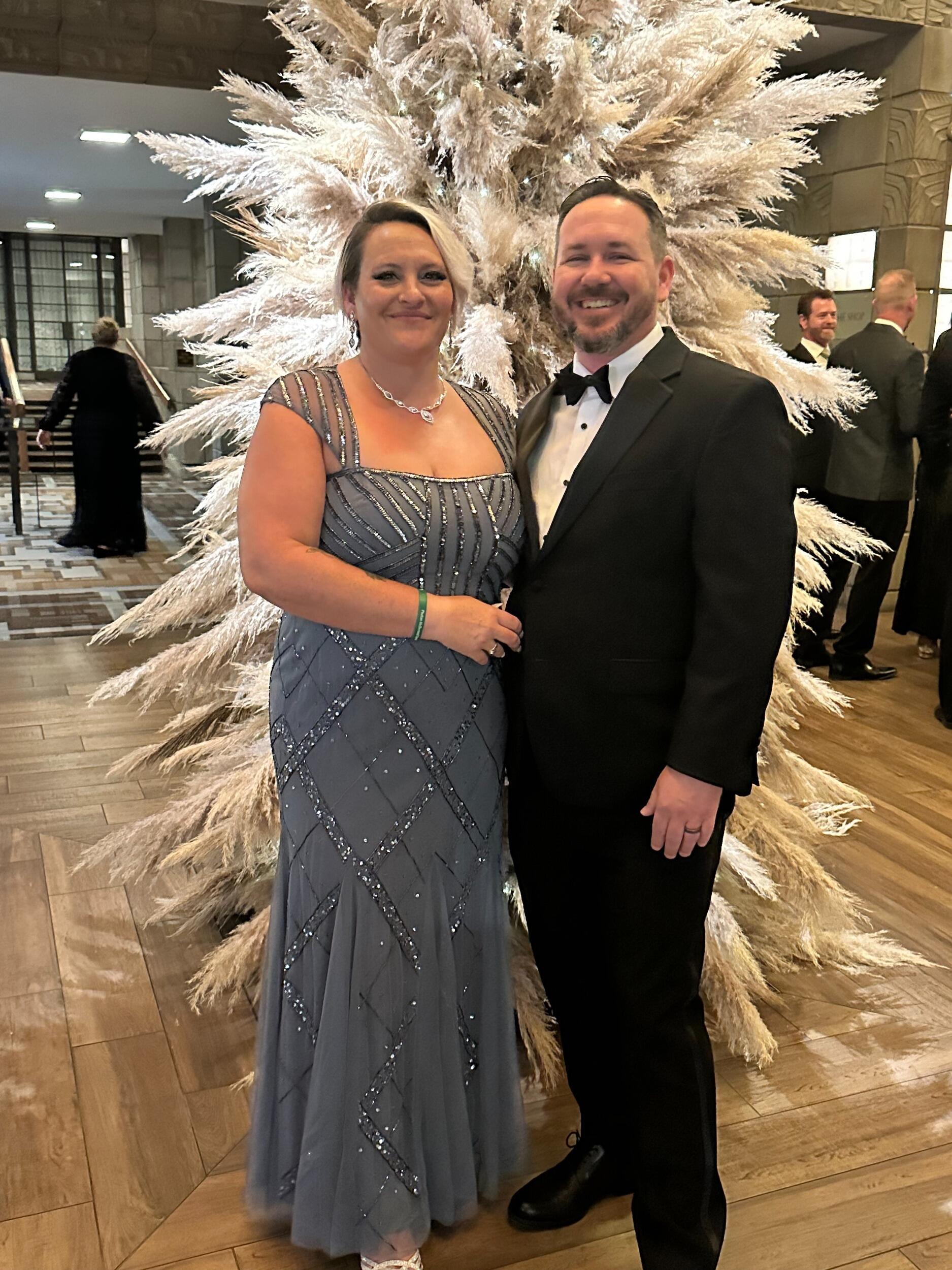 Our very first Gala! We got to pretend to be fancy for a night.