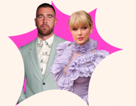 Travis Kelce and girlfriend Taylor Swift