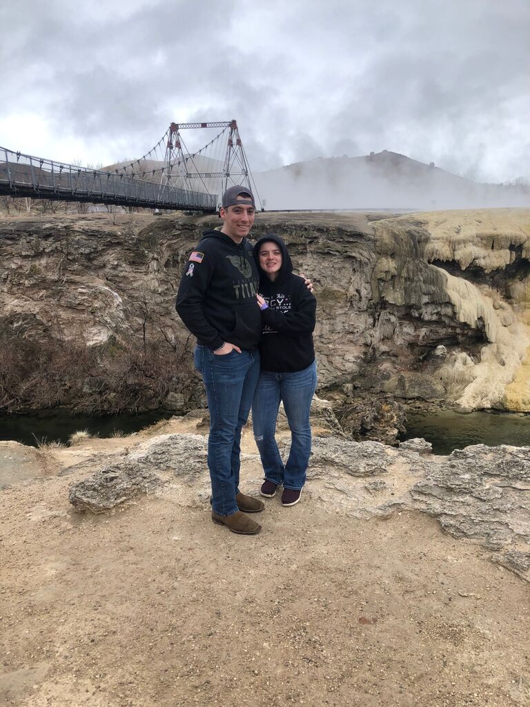 Joe's first trip to Wyoming to see the family
