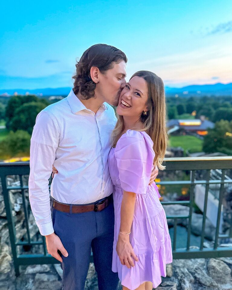 She visited as much as possible.