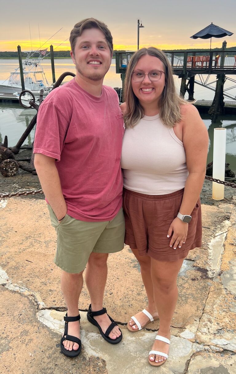First vacation together in Hilton Head Island, South Carolina!