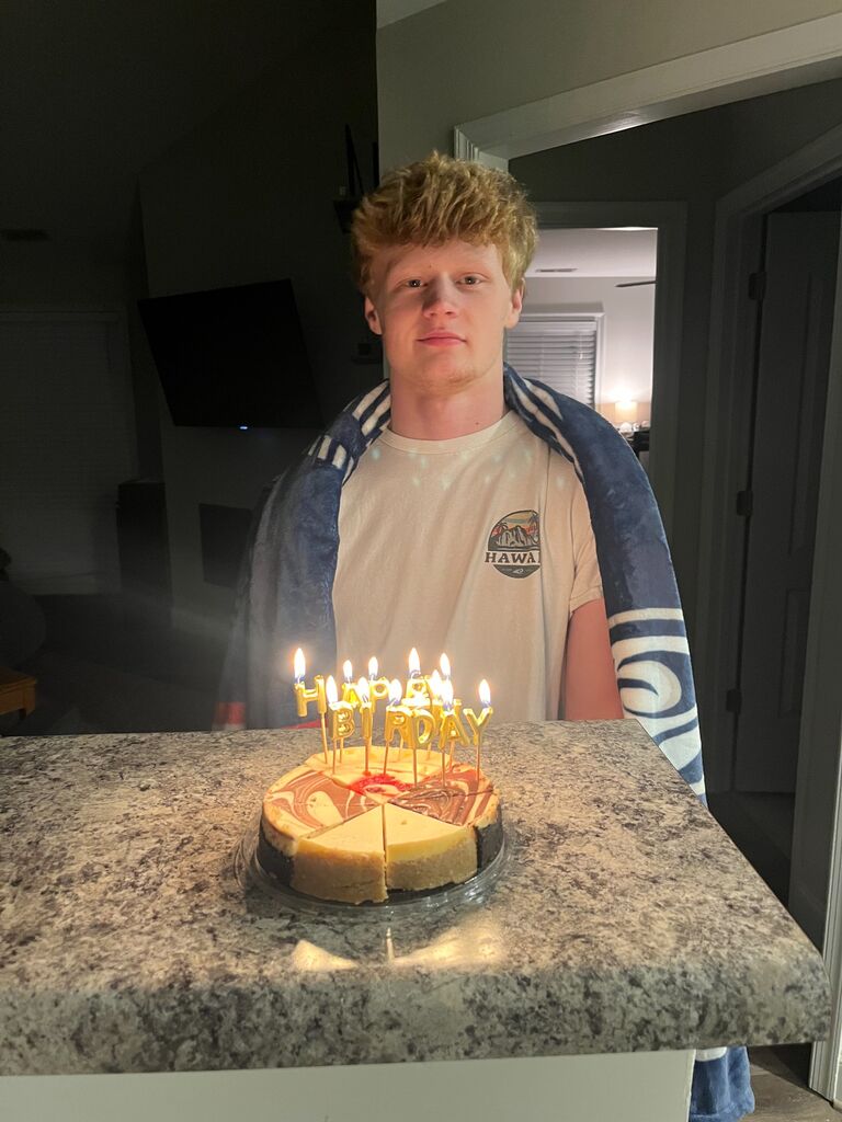 Garrett turned 23! Pictures are few and far between because wrestling season is in full swing, so most of our weekends are spent at tournaments!