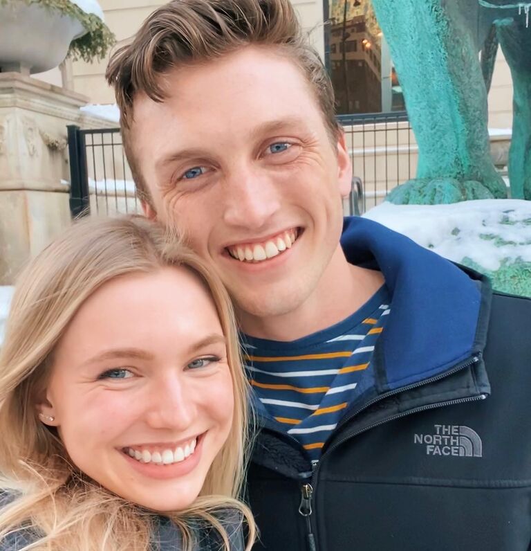 First official date! Steven took Lulu to the Art Institute of Chicago and asked her to be his girlfriend