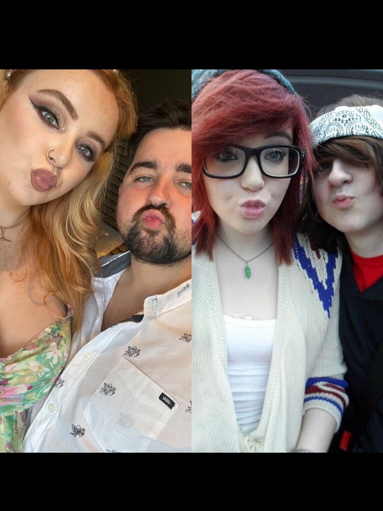 10 years apart... 16 to 26. Soulmates in every life.