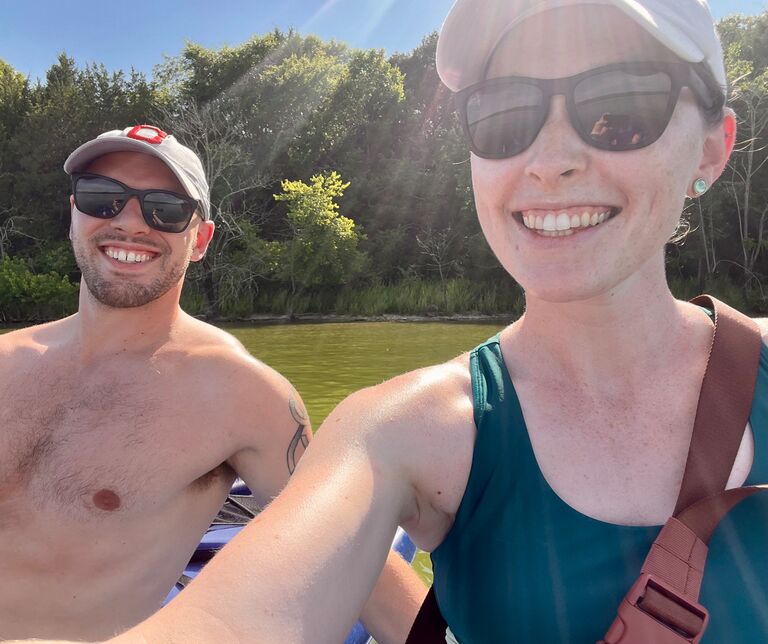 Kayaking at Percy Priest in Nashville, TN