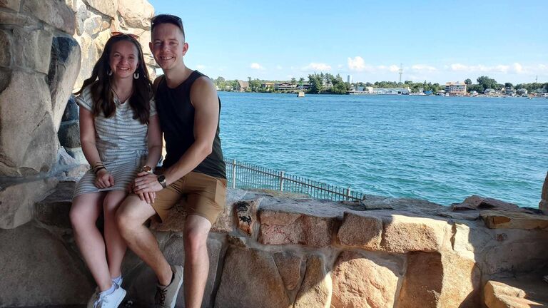 Matt's first time visiting home with Maeve and seeing the beautiful North Country
